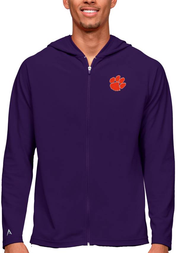 Purple discount clemson hoodie