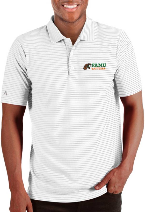 Men's Antigua White Los Angeles Chargers Esteem Polo Size: Small