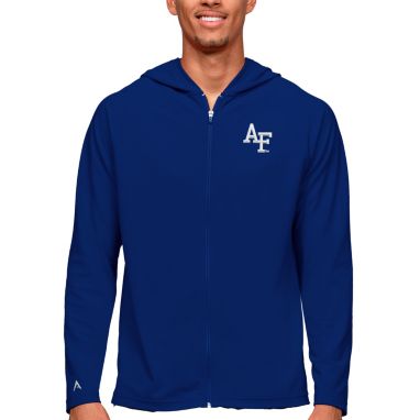 sorry, Antigua Men's Air Force Falcons Dark Royal Legacy Full Zip Hoodie is currently out of stock