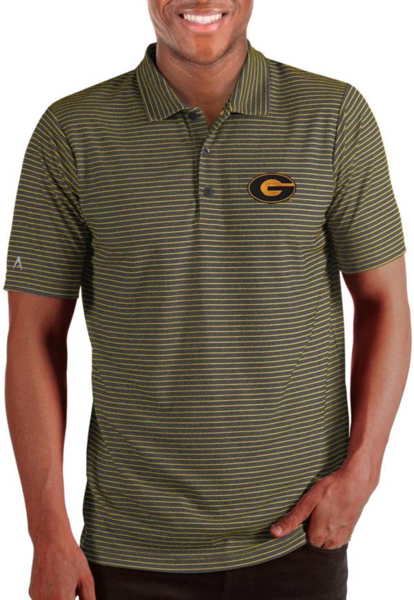 Antigua Men's Grambling State Tigers Black and Gold Esteem Polo product image