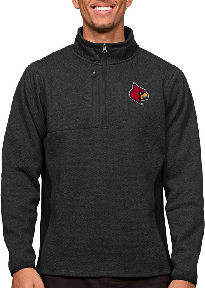 Louisville Cardinals Hoodie Jacket Mens M Embroidered LOGO