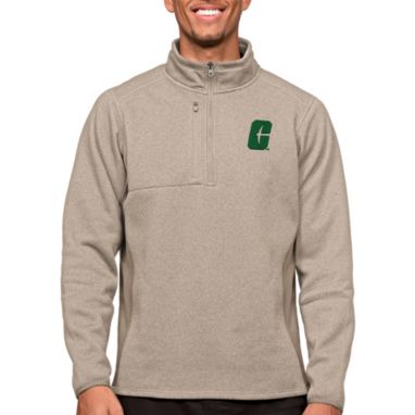 sorry, Antigua Men's Charlotte 49ers Oatmeal Course 1/4 Zip Jacket is currently out of stock