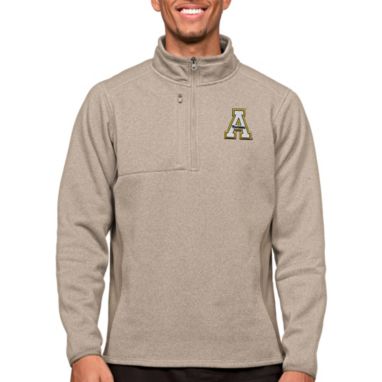 sorry, Antigua Men's Appalachian State Mountaineers Oatmeal Course 1/4 Zip Jacket is currently out of stock