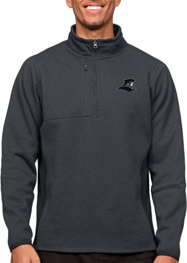 Antigua Men's Providence Friars Charcoal Course 1/4 Zip Jacket product image