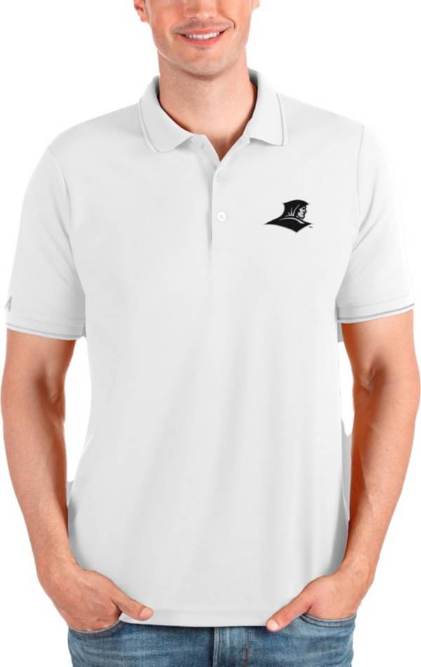 Antigua Men's Providence Friars White Affluent Polo product image