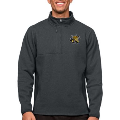 sorry, Antigua Men's Wichita State Shockers Charcoal Course 1/4 Zip Jacket is currently out of stock