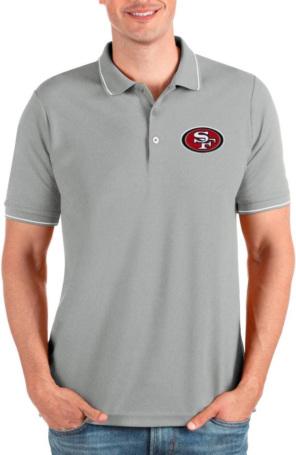 Antigua Men's San Francisco 49ers Tribute Red Polo