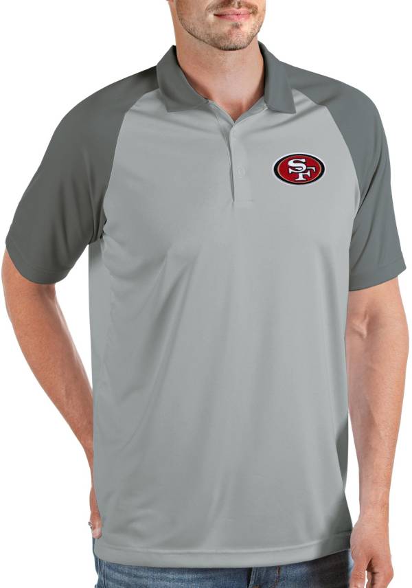 Antigua Men's San Francisco 49ers Tribute Red Polo