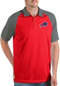 Dick's Sporting Goods Antigua Men's Buffalo Bills Nova Silver/Grey Polo