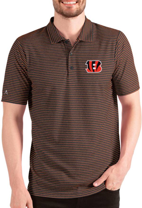 Antigua Cincinnati Bengals Men's Compass Polo, Small