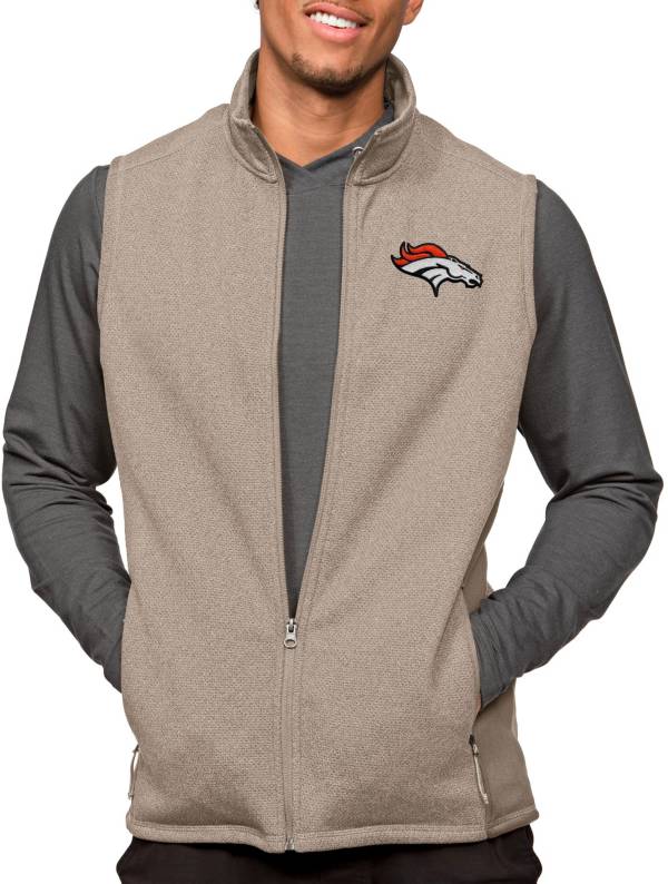 Antigua Tennessee Titans Course Navy Heather Vest product image