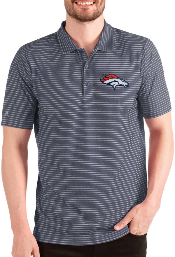 Denver Broncos Nike NFL On Field Apparel Dri-Fit Polo Men's Navy Used S