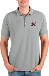 Cleveland Browns Antigua Nova Polo - Black/Steel