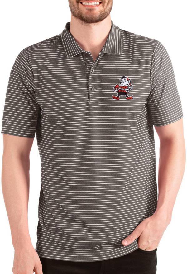 Antigua Men's Cleveland Browns Tribute Polo Shirt