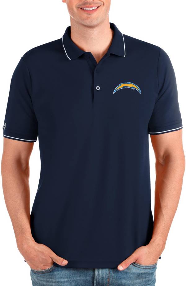 Nike Men's Los Angeles Chargers Franchise Anthracite Polo