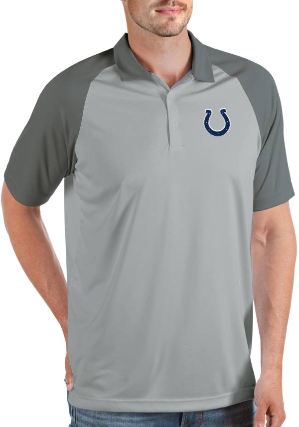 Nike Men's Indianapolis Colts Pacer White Polo