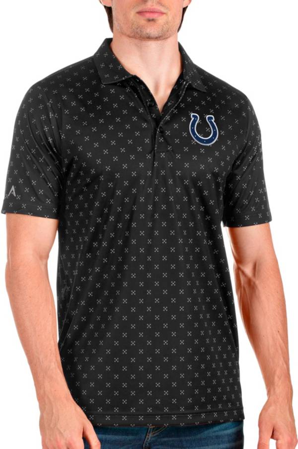 Antigua Indianapolis Colts Men's Spark Black Polo product image