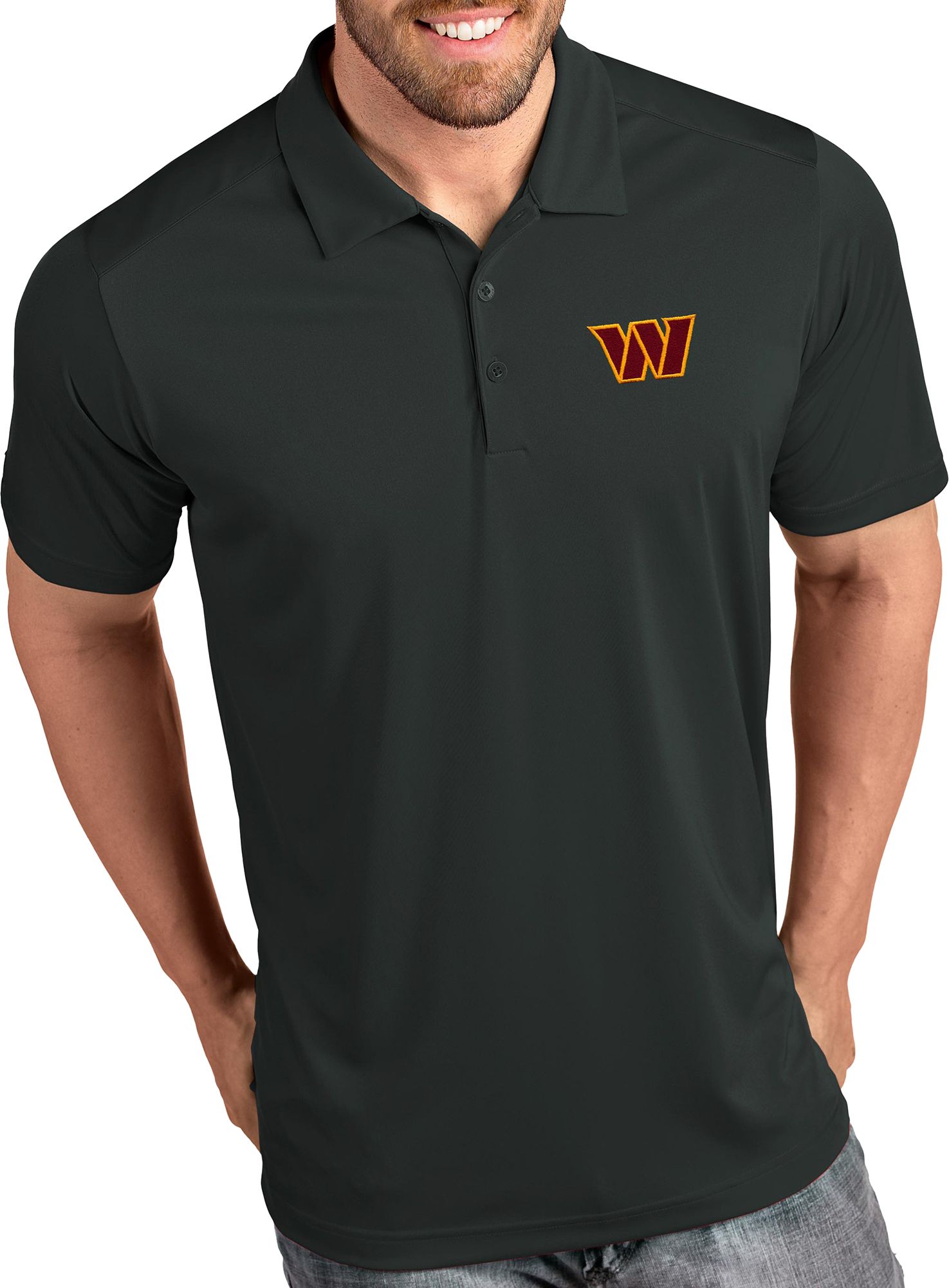 Antigua Men's Washington Commanders Tribute Polo