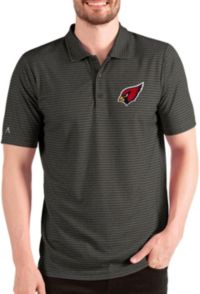 Dick's Sporting Goods Antigua Men's Arizona Cardinals Balance Black Polo