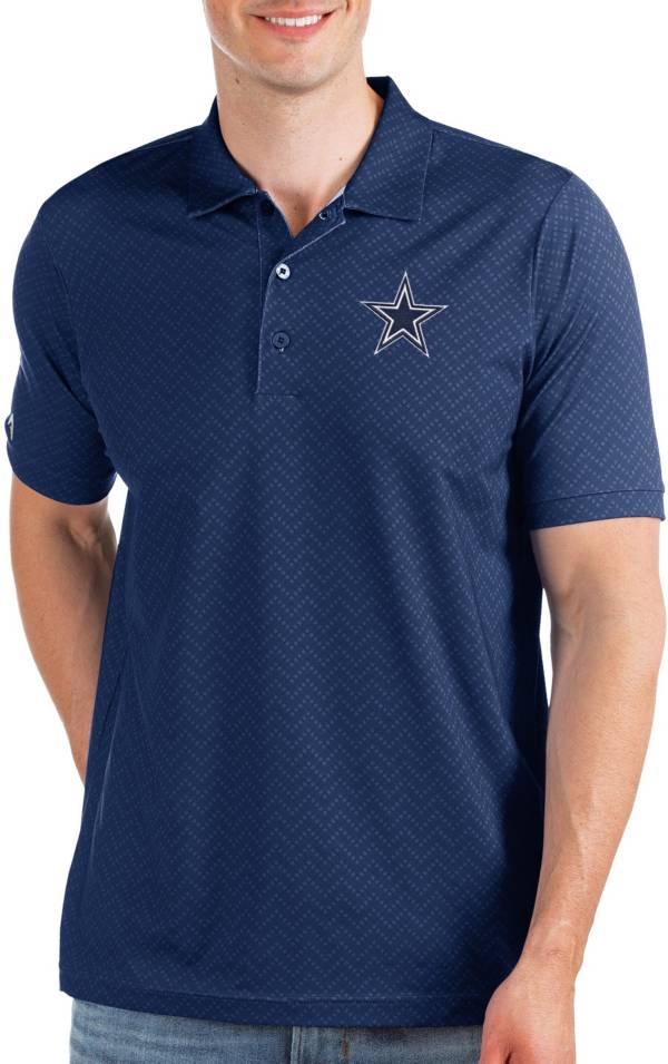 Antigua Men's Dallas Cowboys Honor Star Navy Polo | Dick's Sporting Goods