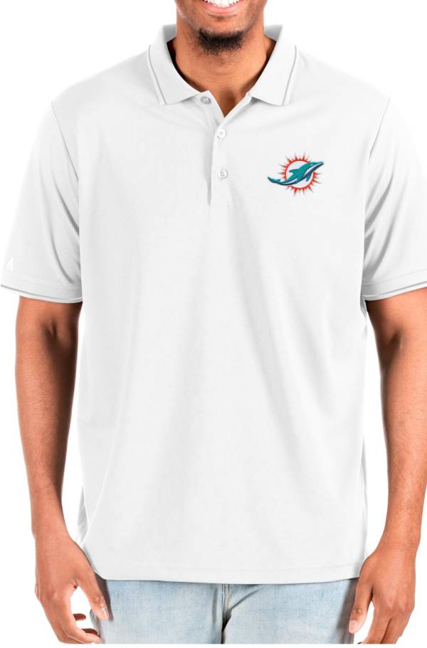 Nike, Tops, Nike Nfl Football Miami Dolphins Drifit Apparel Polo Womens  Medium New