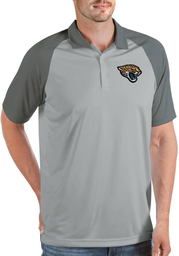 Antigua Apparel / Men's Baltimore Ravens Nova White/Steel Polo