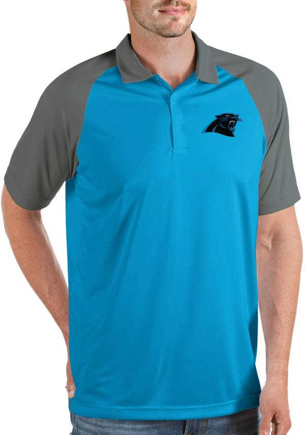 Nike Men's Carolina Panthers Franchise Black Polo