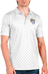 Dick's Sporting Goods Antigua Men's Los Angeles Chargers Affluent Grey Polo