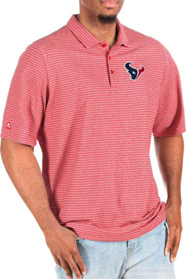 Antigua Men's Houston Texans Tribute Polo Shirt