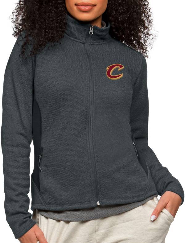 Antigua Women's Cleveland Cavaliers Charcoal Course Jacket product image