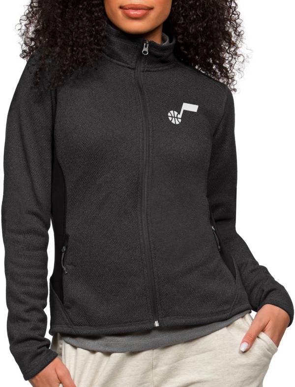 Antigua Women's Utah Jazz Black Course Jacket product image
