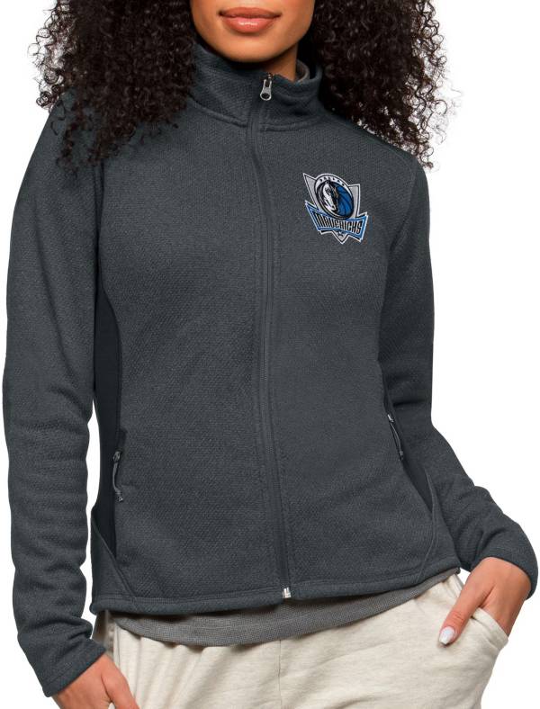 Antigua Women's Dallas Mavericks Charcoal Course Jacket product image