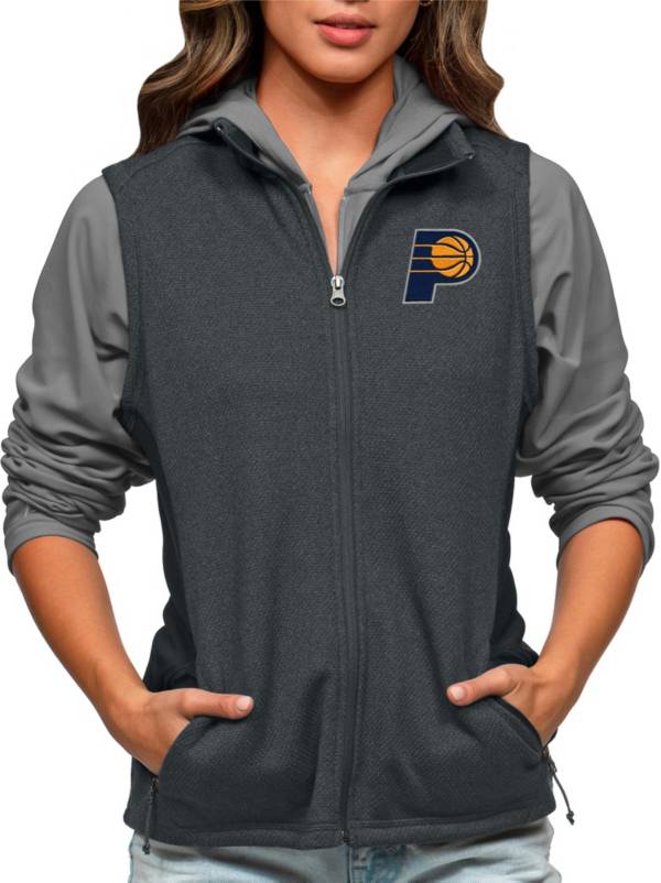 Antigua Women's Indiana Pacers Charcoal Course Vest product image
