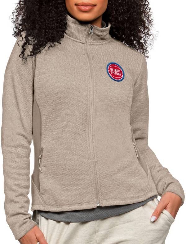 Antigua Women's Detroit Pistons Tan Course Jacket product image