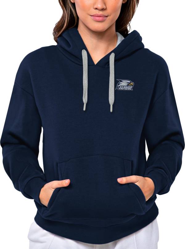 Men's Antigua Navy Dallas Cowboys Victory Pullover Hoodie