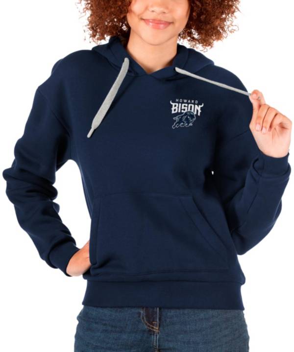 Antigua Women's Chicago Cubs Victory Raglan Hoodie