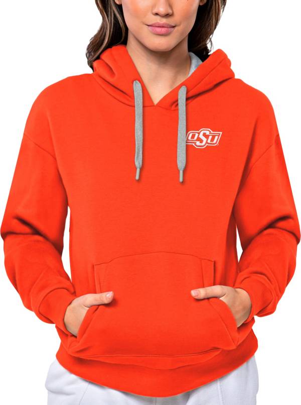 Antigua Women's Oklahoma State Cowboys Mango Victory Pullover Hoodie product image