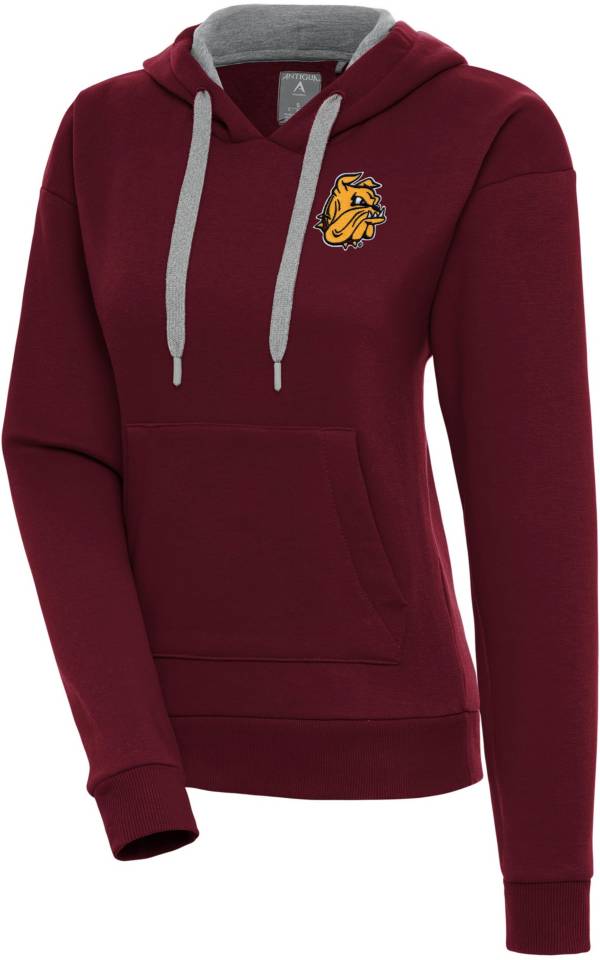 Antigua Women's MinnesotaDuluth Bulldogs Maroon Victory Pullover