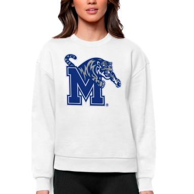 sorry, Antigua Women's Memphis Tigers White Victory Crew Sweatshirt is currently out of stock