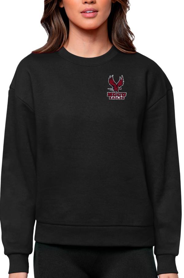 Antigua Women's North Carolina Central Eagles Black Victory Sweater, Large