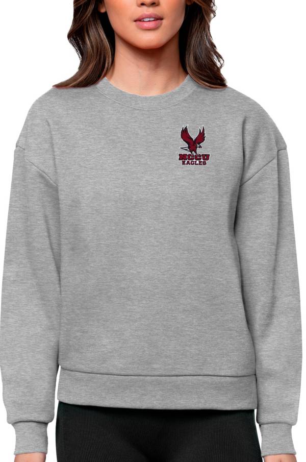 Women's Antigua Heather Gray North Carolina Central Eagles