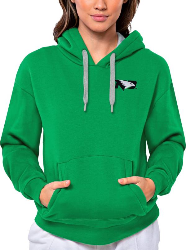 Philadelphia Eagles Antigua Victory Pullover Hoodie - Black