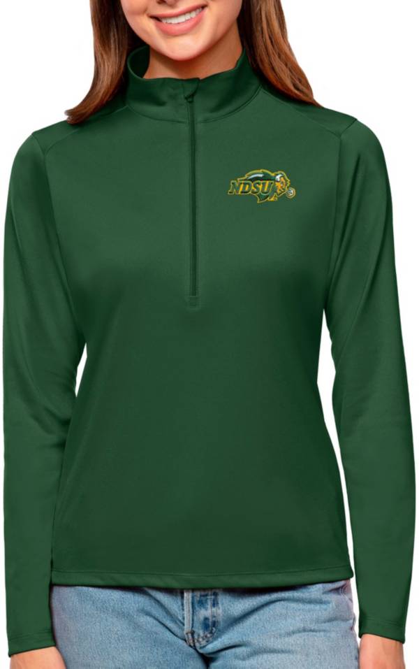Antigua Women's North Dakota State Bison Pine Tribute Quarter-Zip Shirt product image