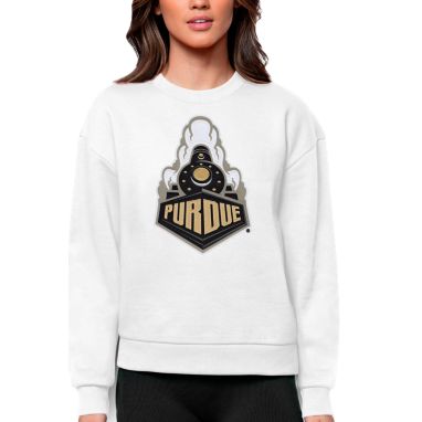 sorry, Antigua Women's Purdue Boilermakers White Victory Crew Sweatshirt is currently out of stock