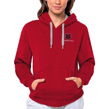 sorry, Antigua Women's Arkansas State Red Wolves Dark Red Victory Pullover Hoodie is currently out of stock