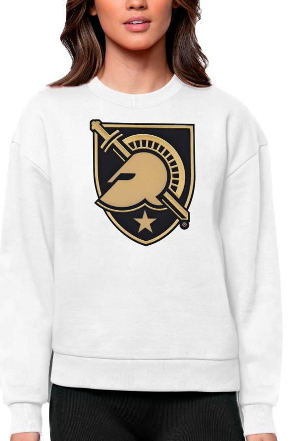 Antigua Women's Army West Point Black Knights White Victory Crew Sweatshirt product image