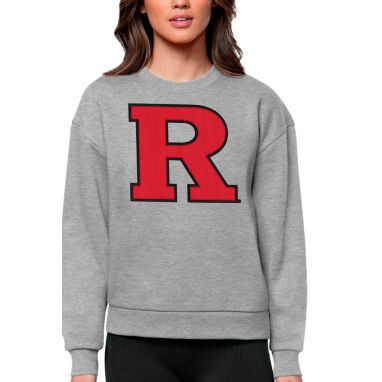sorry, Antigua Women's Rutgers Scarlet Knights Grey Heather Victory Crew Sweatshirt is currently out of stock