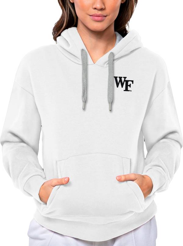 Antigua Women's Wake Forest Demon Deacons Black Victory Pullover Hoodie product image
