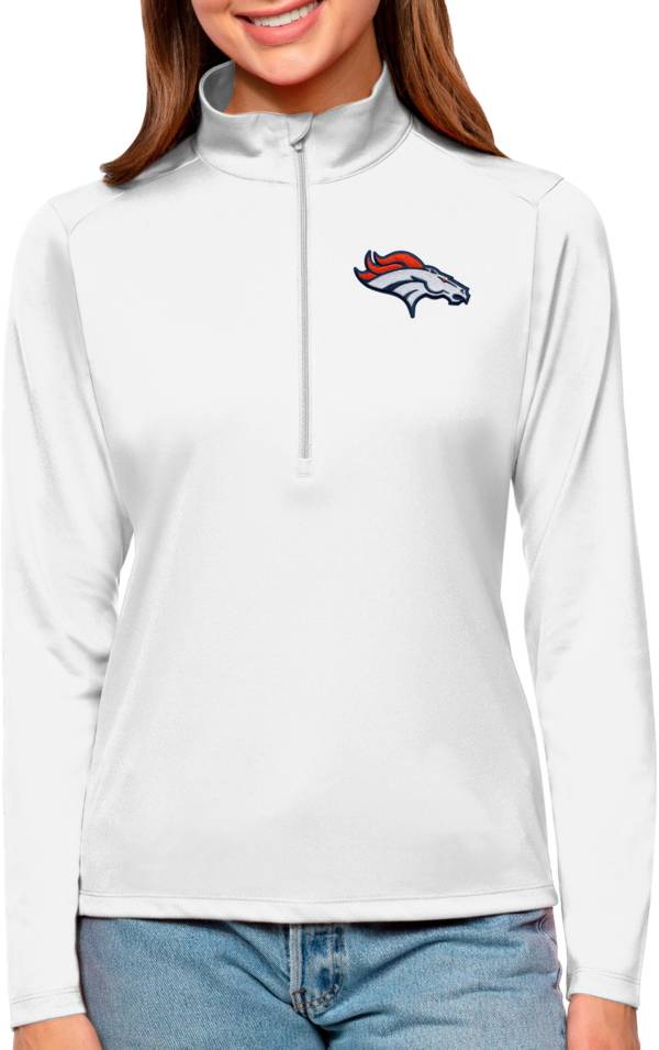 Antigua Women's Denver Broncos Orange Generation Full-Zip Jacket