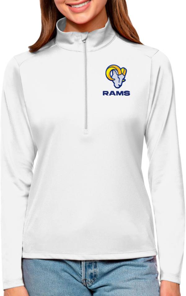 Antigua Apparel / Women's Los Angeles Rams Gold Pique Xtra-Lite Polo